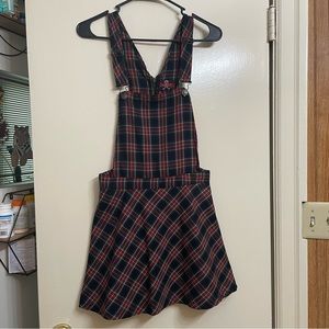 Royal Bones Schoolgirl Overall Dress